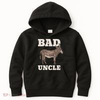 BADASS Uncle Funny Pun Cool Kids Hoodie thumb 0