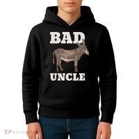 BADASS Uncle Funny Pun Cool Kids Hoodie thumb 4