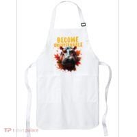 Become Ungovernable Funny Baby Hippo Moo Deng Funny Groovy Apron thumb 0