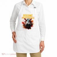 Become Ungovernable Funny Baby Hippo Moo Deng Funny Groovy Apron thumb 2