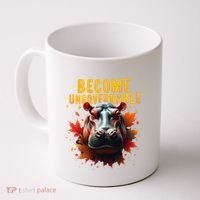 Become Ungovernable Funny Baby Hippo Moo Deng Funny Groovy Coffee Mug thumb 0