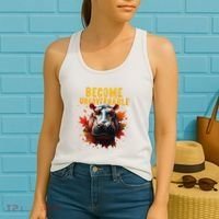 Become Ungovernable Funny Baby Hippo Moo Deng Funny Groovy Women's Tank Top thumb 2