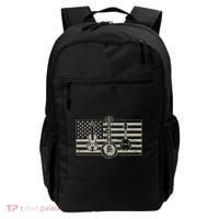 Bluegrass Usa Flag Guitar Banjo Mandolin Backpack thumb 0