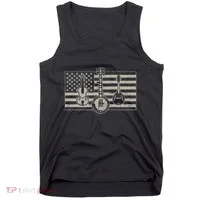Bluegrass Usa Flag Guitar Banjo Mandolin Tank Top thumb 0