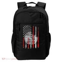 Baseball Usa Flag American Flag Patriotic Backpack thumb 0