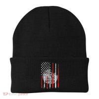 Baseball Usa Flag American Flag Patriotic Beanie thumb 0