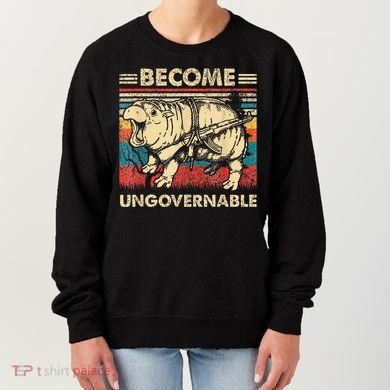 Become Ungovernable Funny Moodeng Women's Sweatshirt