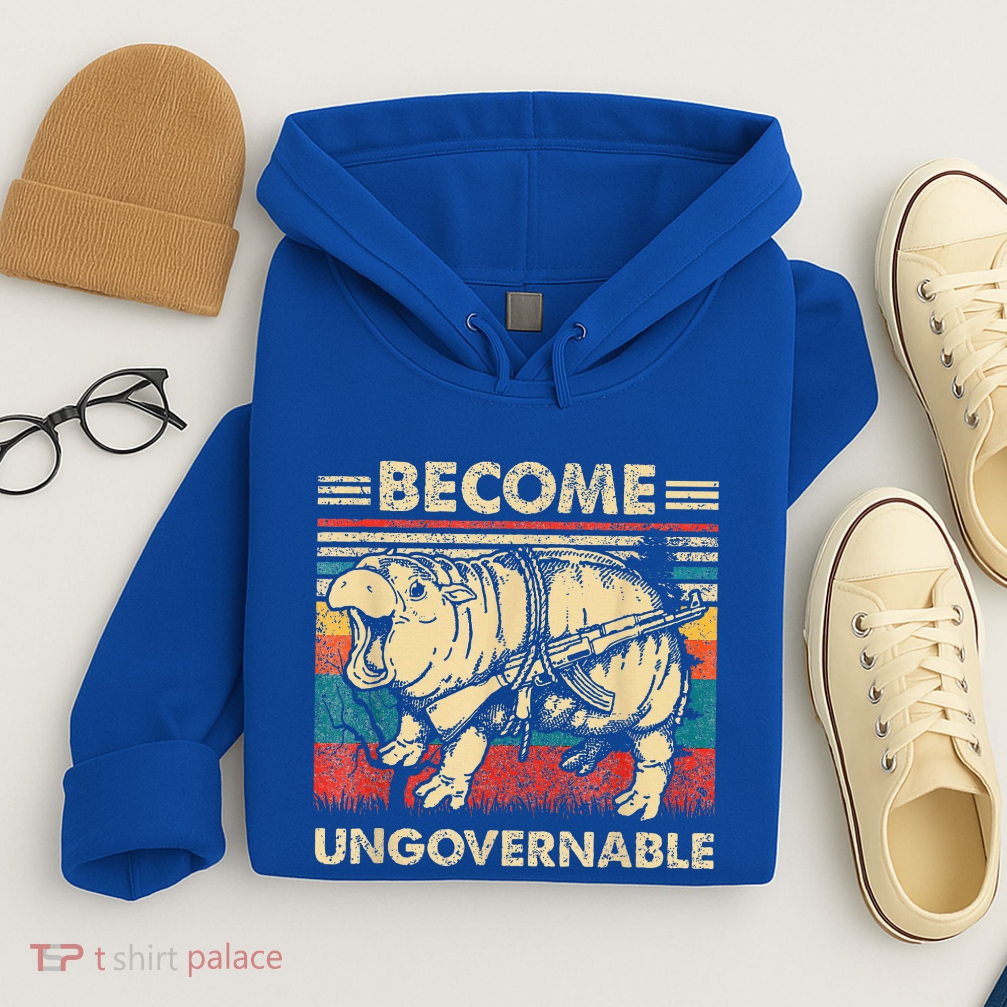 Become Ungovernable Funny Moodeng Hoodie