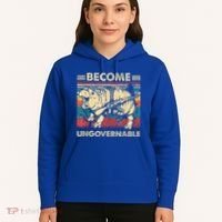 Become Ungovernable Funny Moodeng Hoodie thumb 5