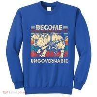 Become Ungovernable Funny Moodeng Sweatshirt thumb 0