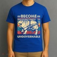 Become Ungovernable Funny Moodeng T-Shirt thumb 3