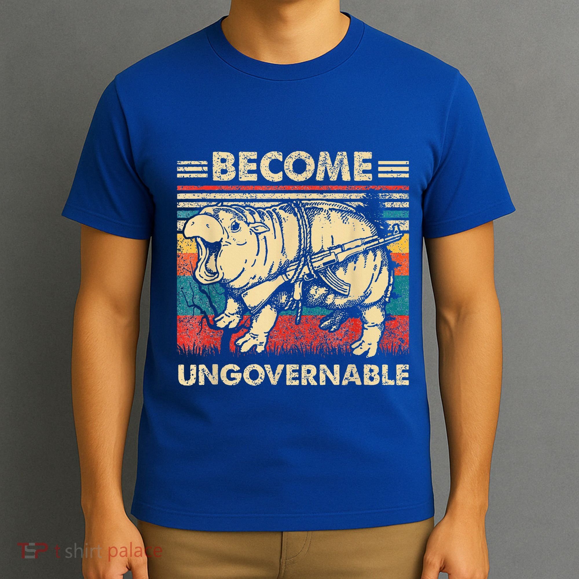 Become Ungovernable Funny Moodeng T-Shirt