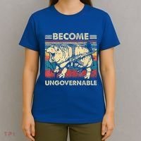 Become Ungovernable Funny Moodeng T-Shirt thumb 4