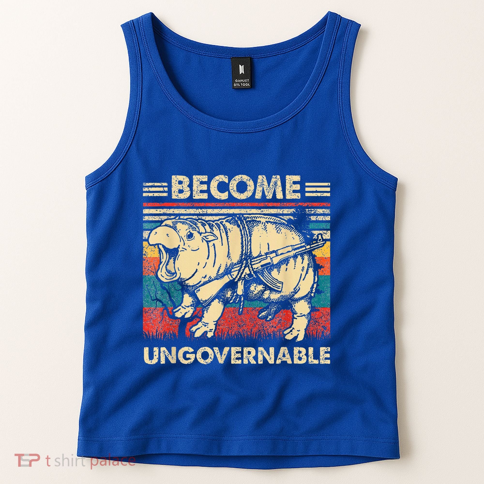 Become Ungovernable Funny Moodeng Tank Top
