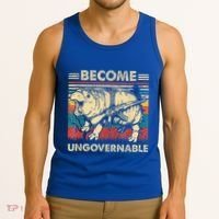 Become Ungovernable Funny Moodeng Tank Top thumb 3