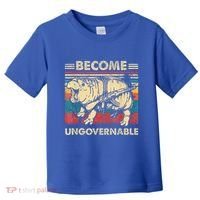 Become Ungovernable Funny Moodeng Toddler T-Shirt thumb 0