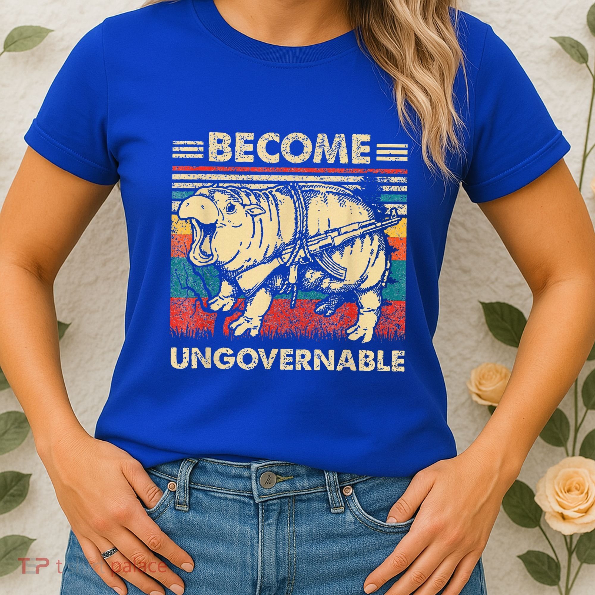 Become Ungovernable Funny Moodeng Women's T-Shirt