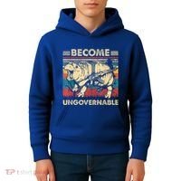 Become Ungovernable Funny Moodeng Kids Hoodie thumb 4
