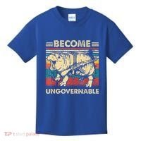Become Ungovernable Funny Moodeng Kids T-Shirt thumb 0