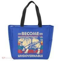 Become Ungovernable Funny Moodeng Tote Bag thumb 0