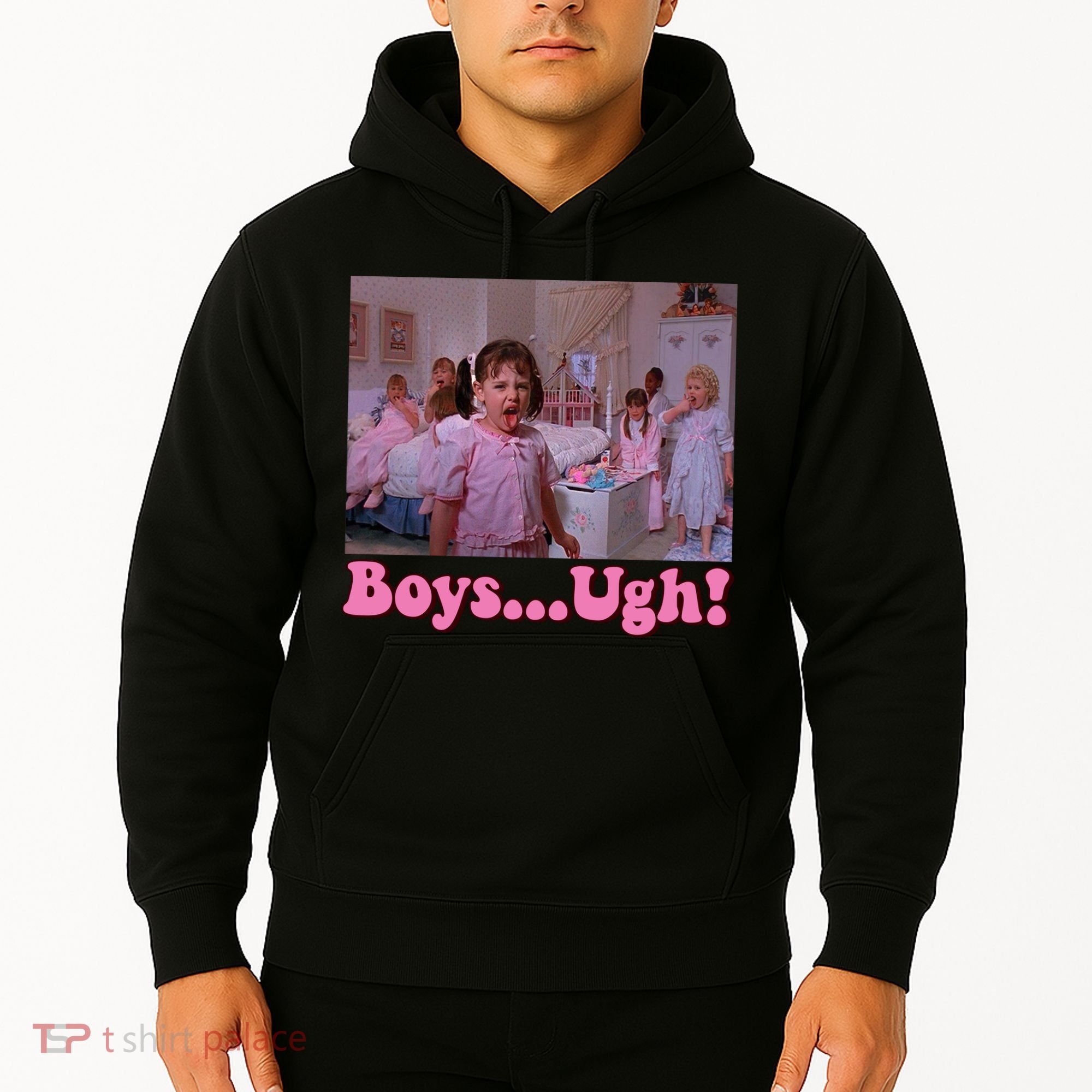 Boy Ugh Funny Valentine Little Rascals Hoodie
