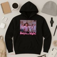 Boy Ugh Funny Valentine Little Rascals Hoodie thumb 3