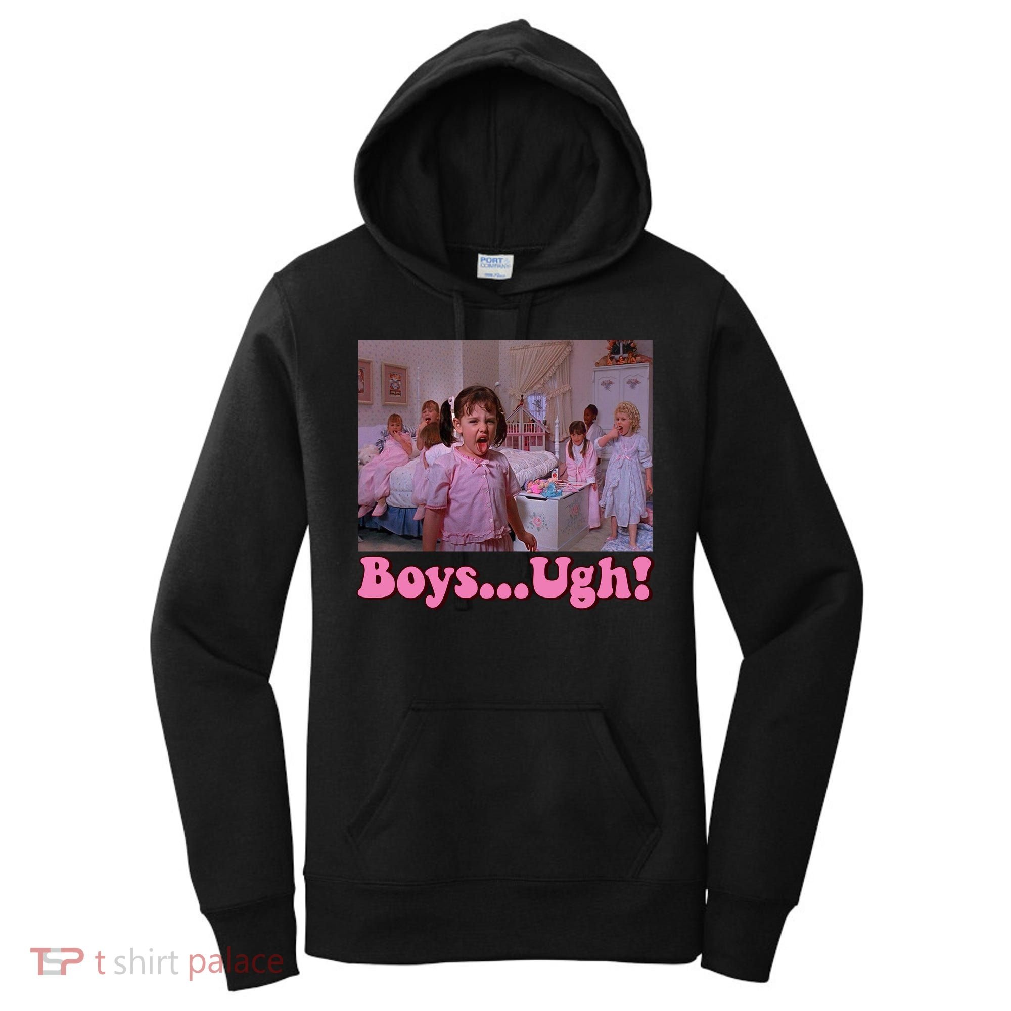 Boy Ugh Funny Valentine Little Rascals Women's Hoodie