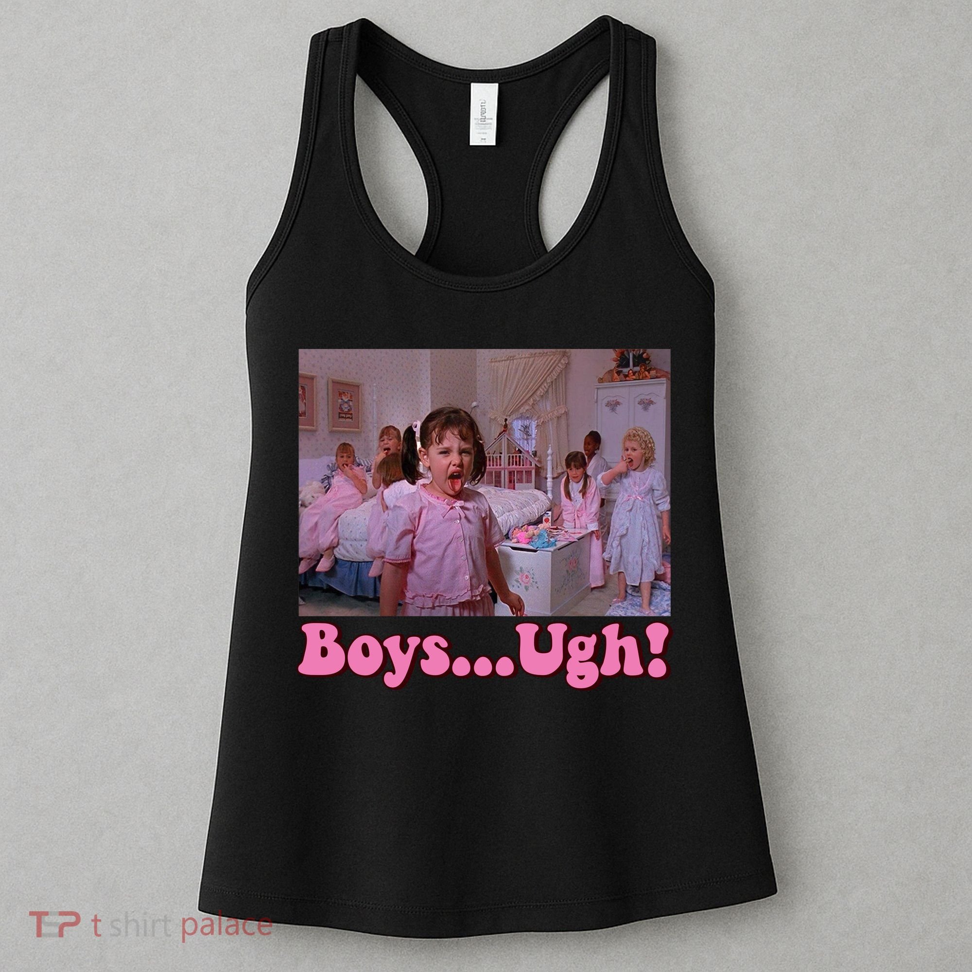 Boy Ugh Funny Valentine Little Rascals Women's Tank Top