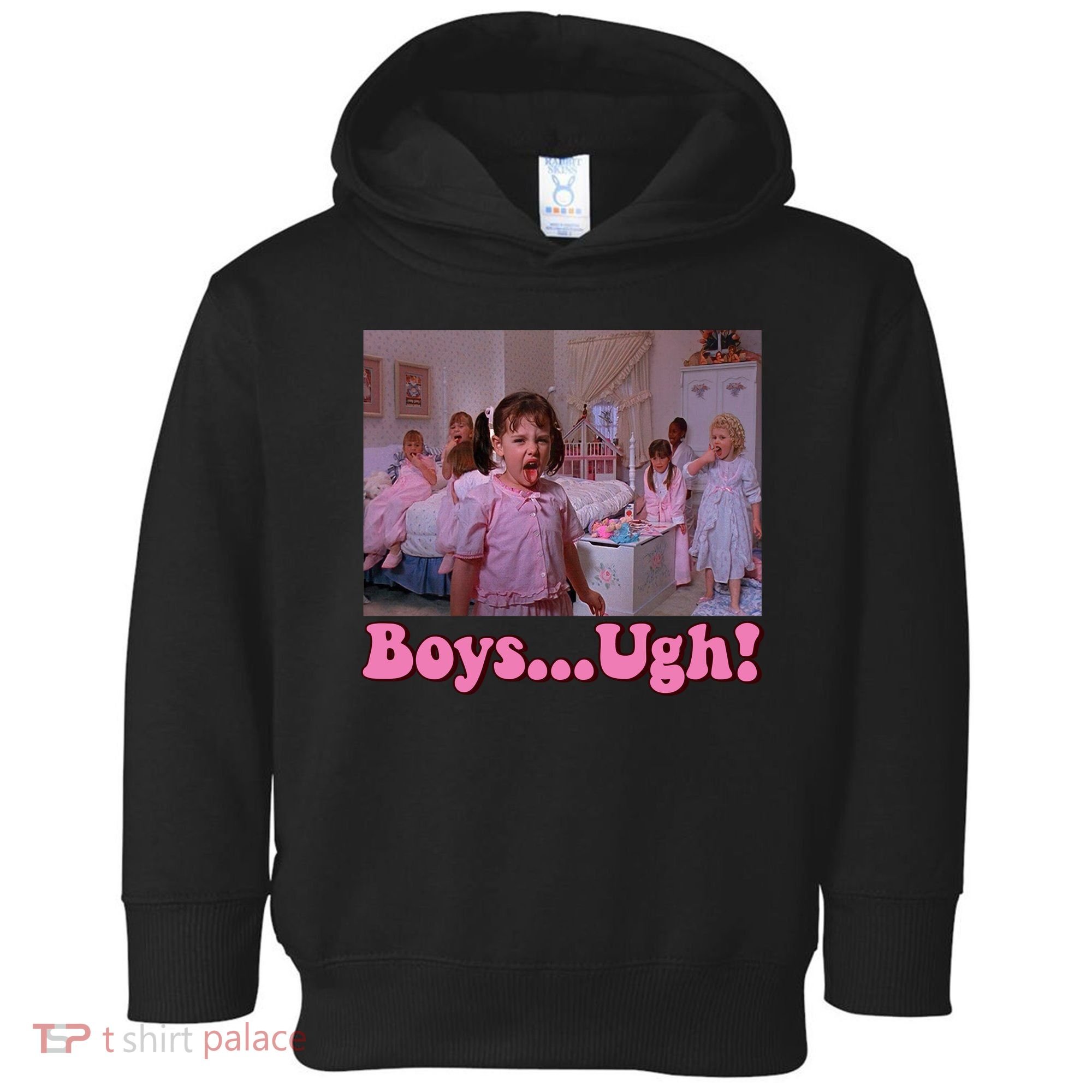 Boy Ugh Funny Valentine Little Rascals Toddler Hoodie