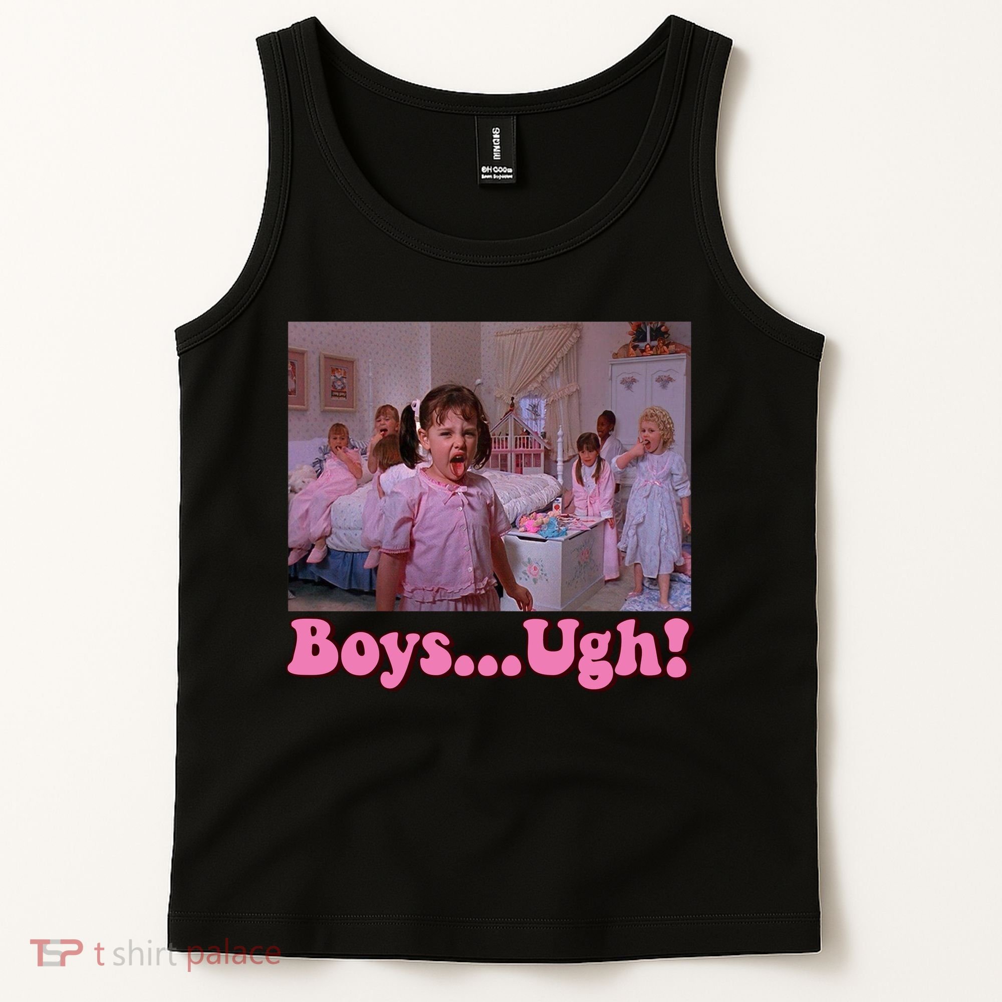 Boy Ugh Funny Valentine Little Rascals Tank Top