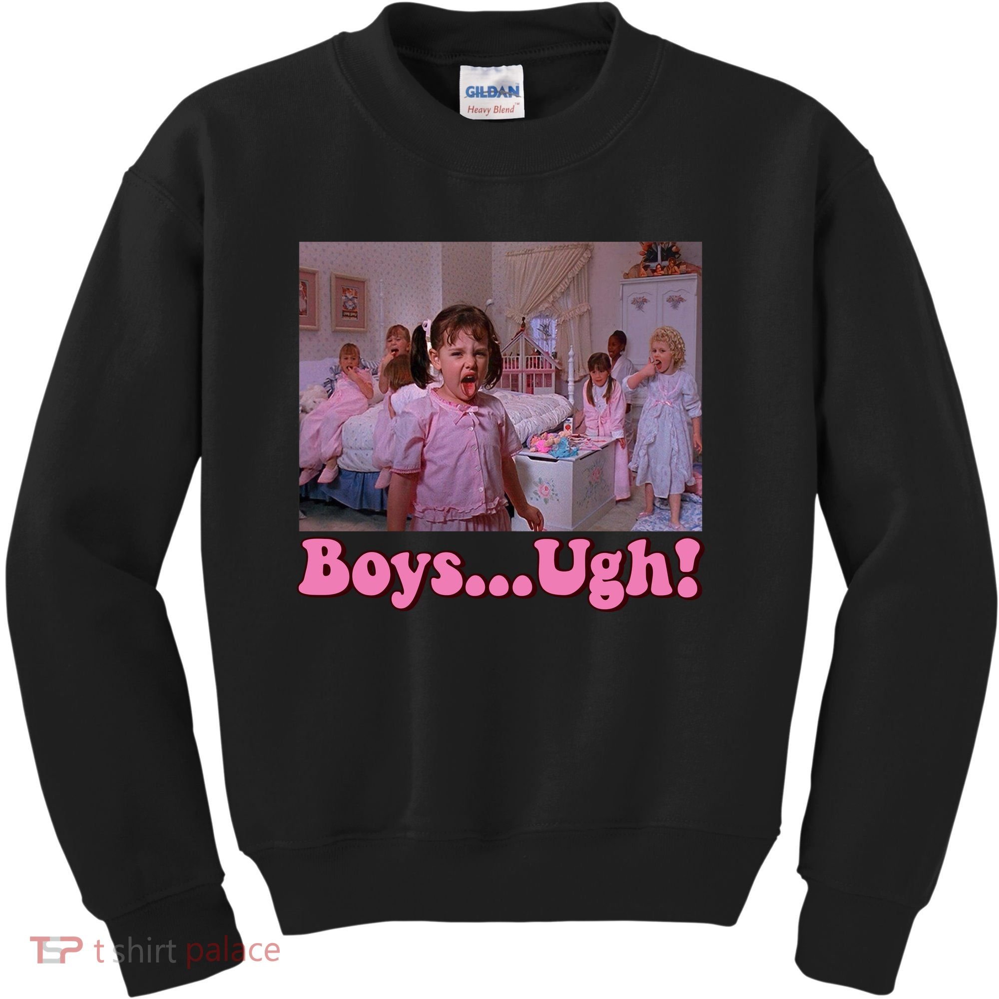 Boy Ugh Funny Valentine Little Rascals Kids Sweatshirt