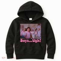 Boy Ugh Funny Valentine Little Rascals Kids Hoodie thumb 0