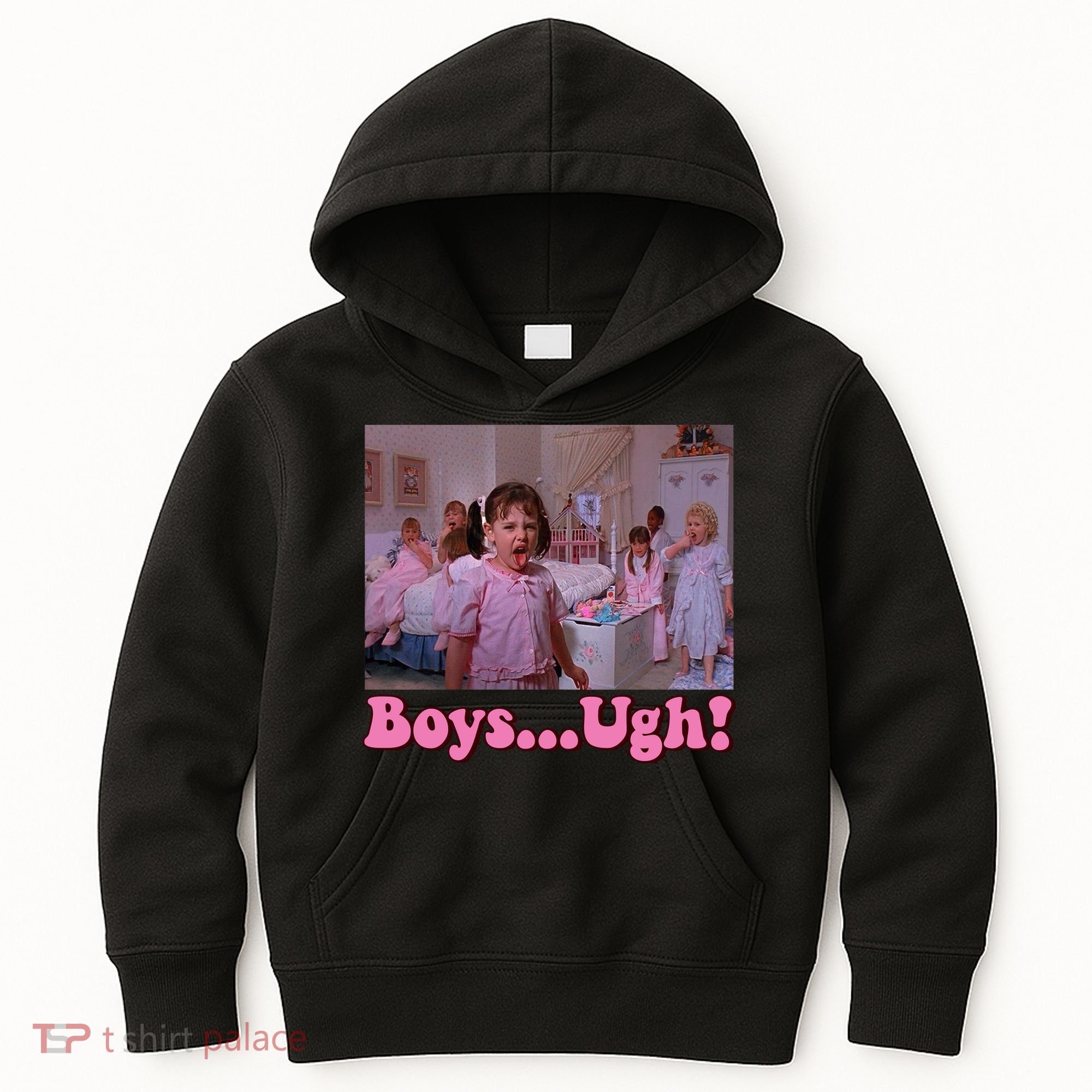 Boy Ugh Funny Valentine Little Rascals Kids Hoodie
