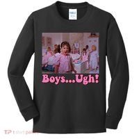 Boy Ugh Funny Valentine Little Rascals Kids Long Sleeve Shirt thumb 0