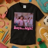 Boy Ugh Funny Valentine Little Rascals Kids T-Shirt thumb 3