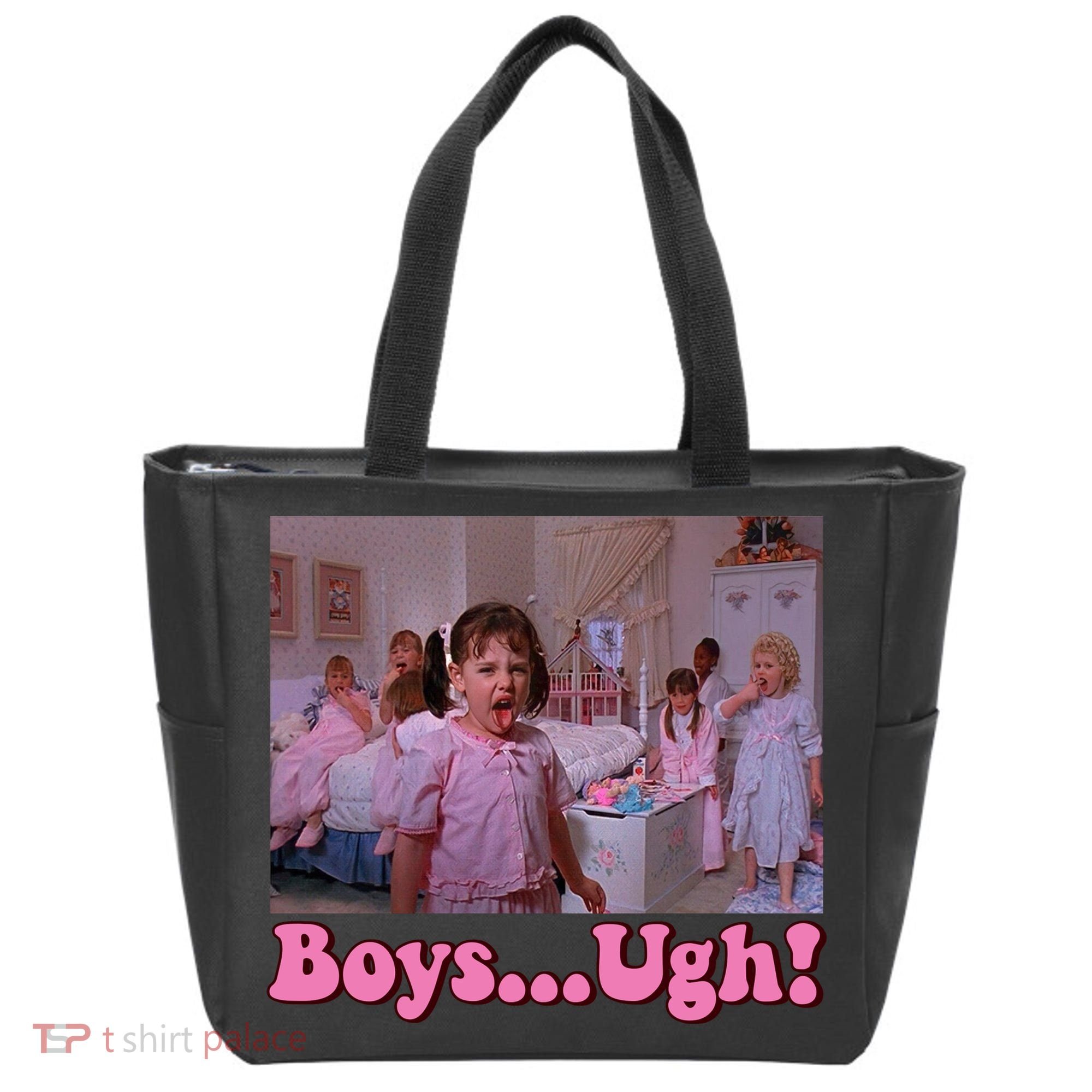 Boy Ugh Funny Valentine Little Rascals Tote Bag
