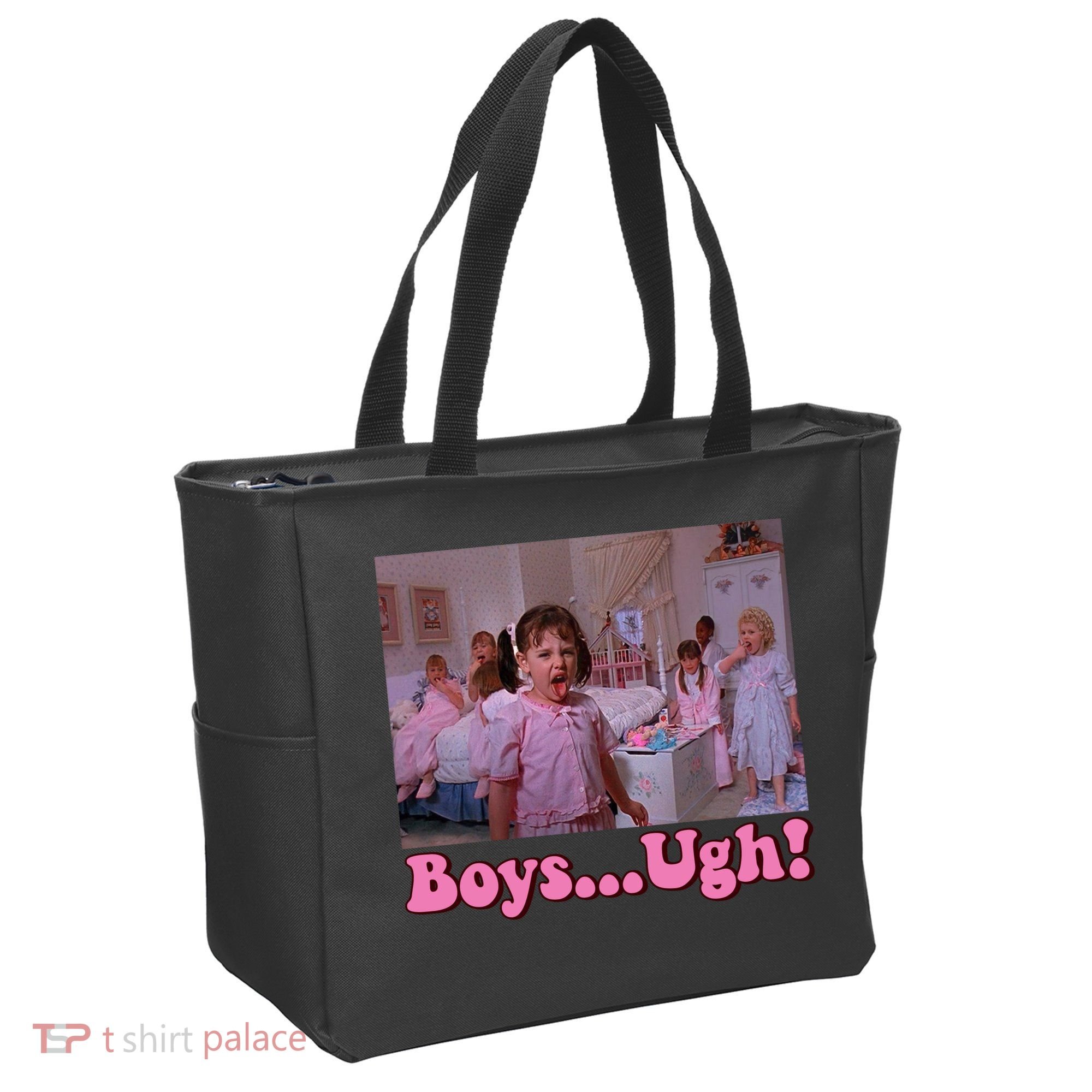 Boy Ugh Funny Valentine Little Rascals Tote Bag