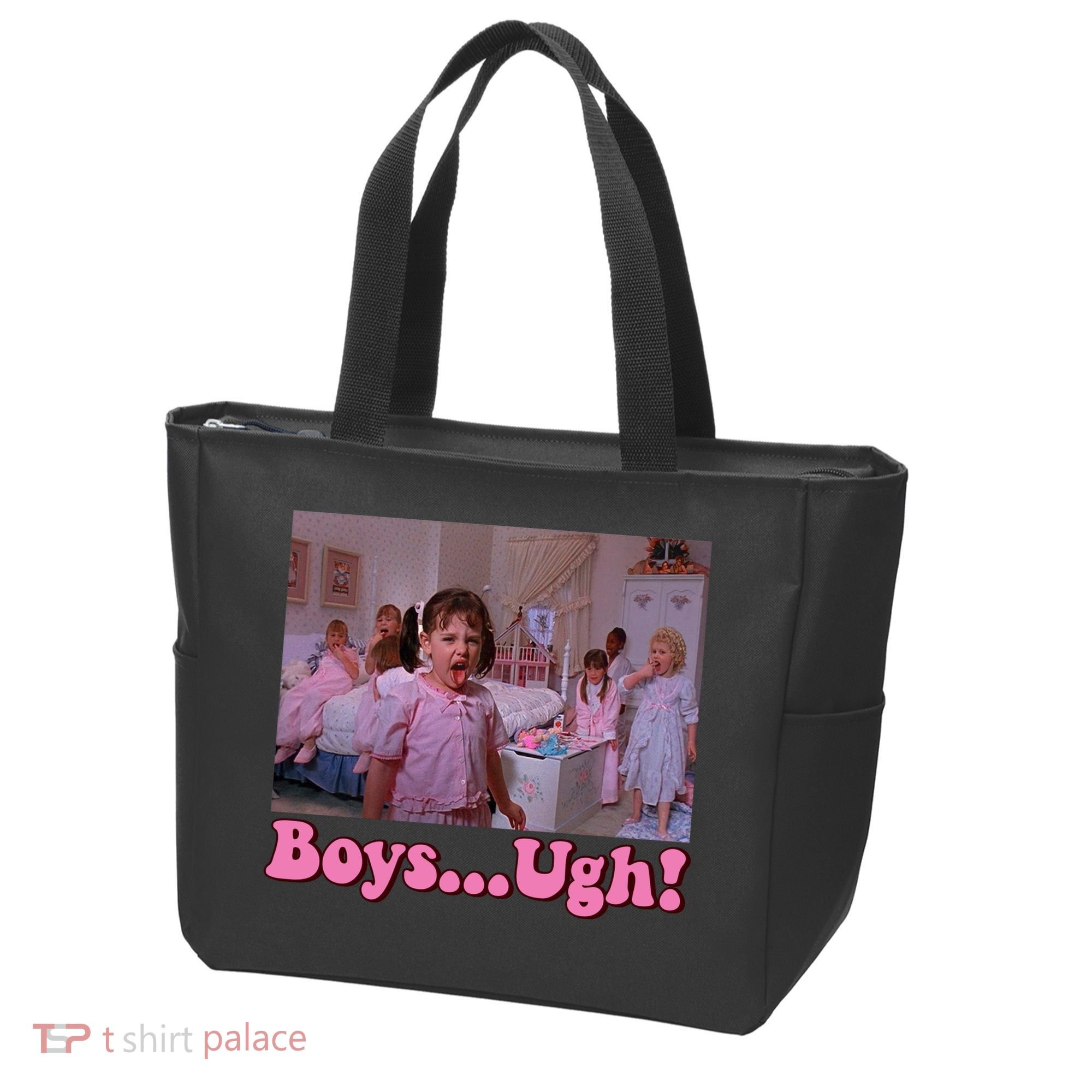 Boy Ugh Funny Valentine Little Rascals Tote Bag