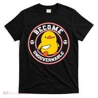 Become Ungovernable Funny Duck Knife Funny Duck Meme Quote  T-Shirt thumb 0