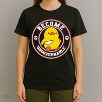 Become Ungovernable Funny Duck Knife Funny Duck Meme Quote  T-Shirt thumb 4