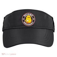 Become Ungovernable Funny Duck Knife Funny Duck Meme Quote  Adult Drive Performance Visor thumb 0