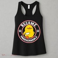Become Ungovernable Funny Duck Knife Funny Duck Meme Quote  Women's Tank Top thumb 3