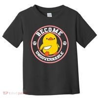 Become Ungovernable Funny Duck Knife Funny Duck Meme Quote  Toddler T-Shirt thumb 0