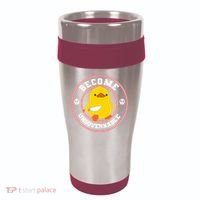 Become Ungovernable Funny Duck Knife Funny Duck Meme Quote  16oz Travel Tumbler thumb 0