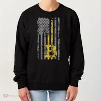Bitcoin Usa Flag Distressed Digital Currency Lover Women's Sweatshirt thumb 0