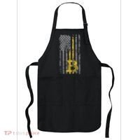 Bitcoin Usa Flag Distressed Digital Currency Lover Apron thumb 0