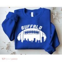Buffalo Football City Skyline Sweatshirt thumb 2