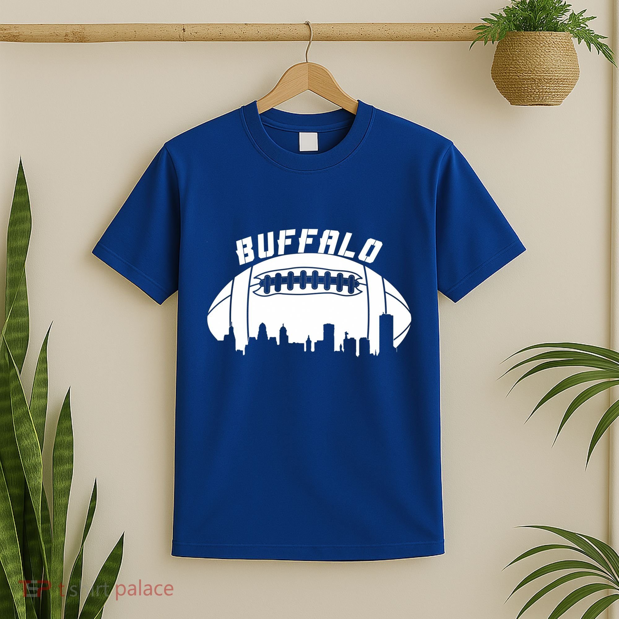 Buffalo Football City Skyline T-Shirt