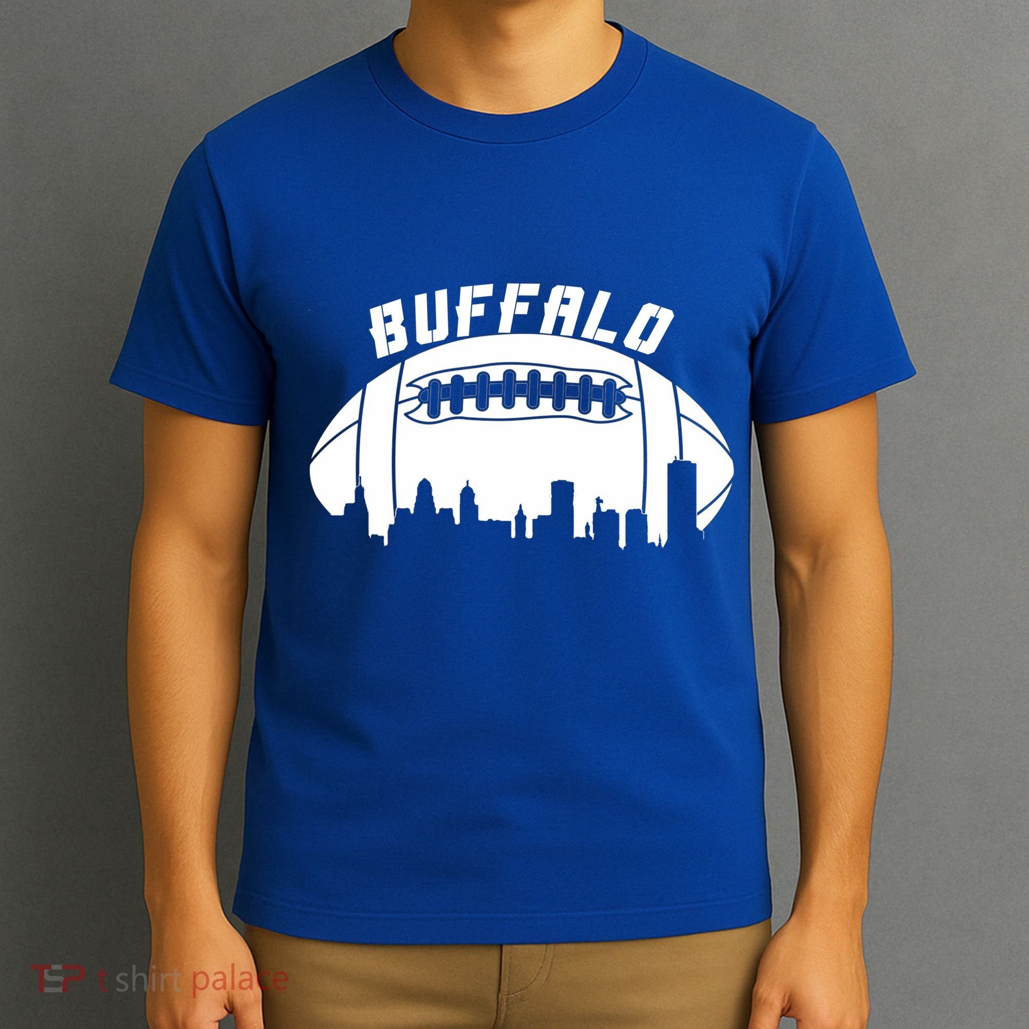 Buffalo Football City Skyline T-Shirt