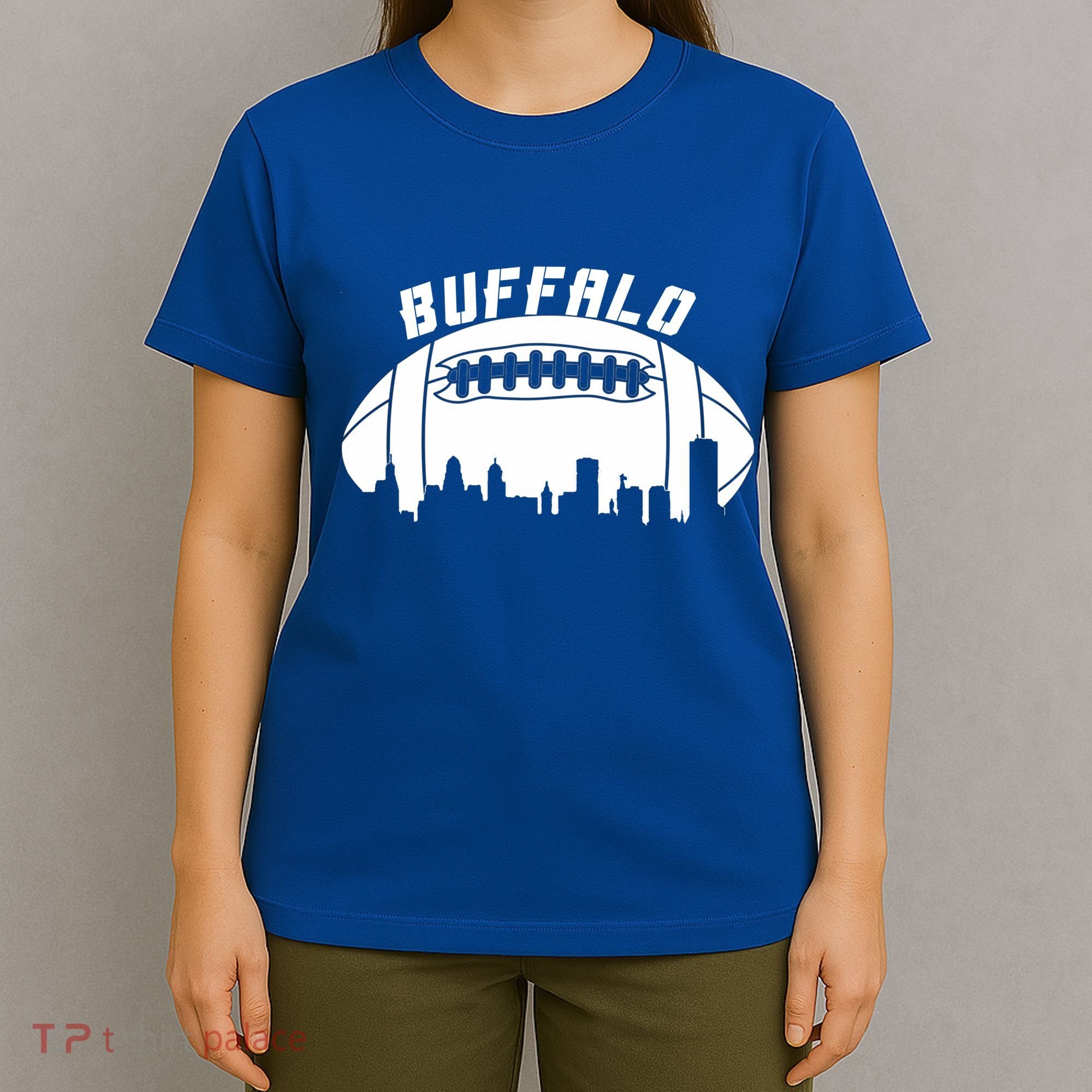 Buffalo Football City Skyline T-Shirt